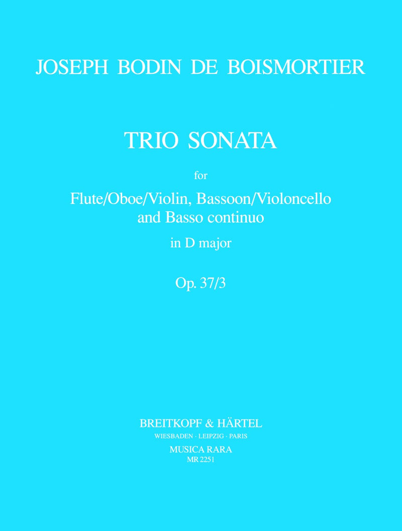 Trio Sonata in D major Op. 37/3