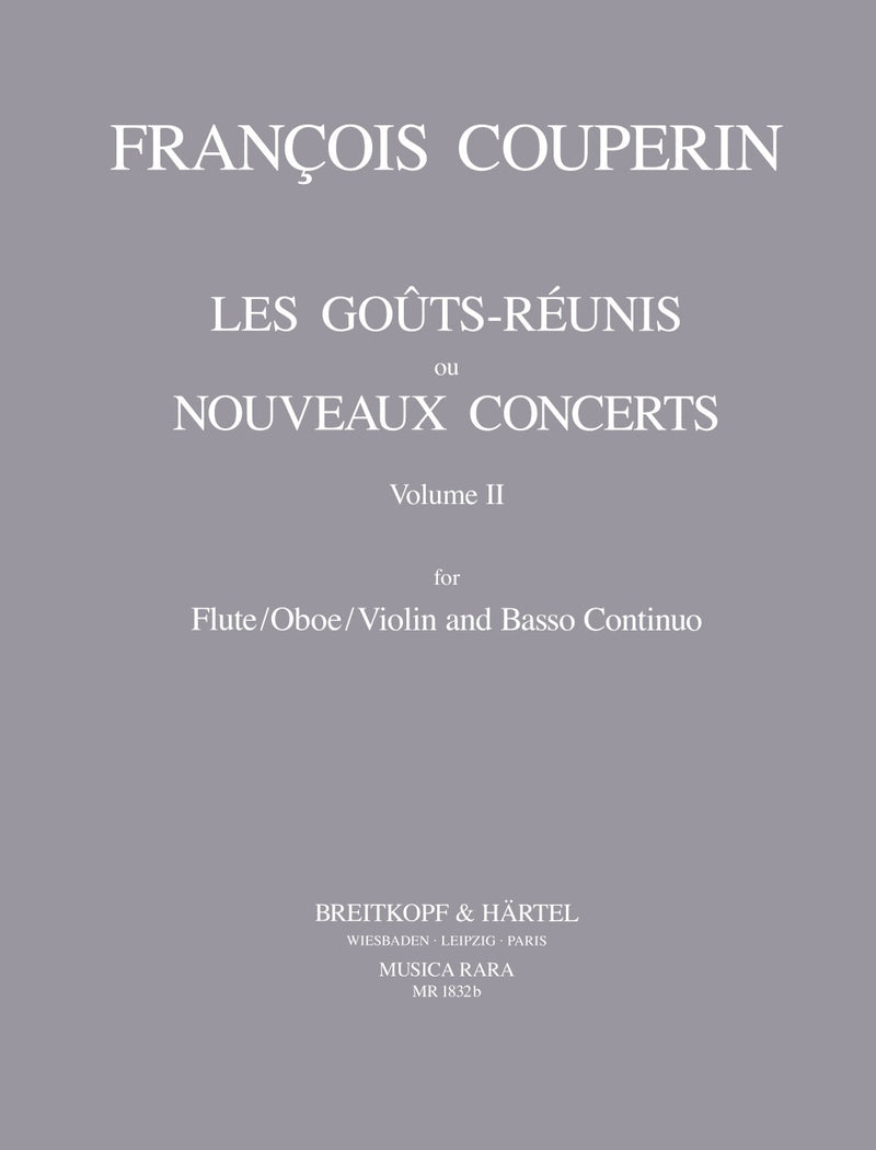 Les Goûts Réunis ou Nouveaux Concerts, vol. 2