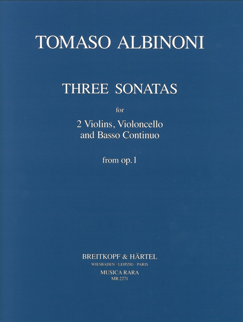 Sonatas, Nos. 1 - 3
