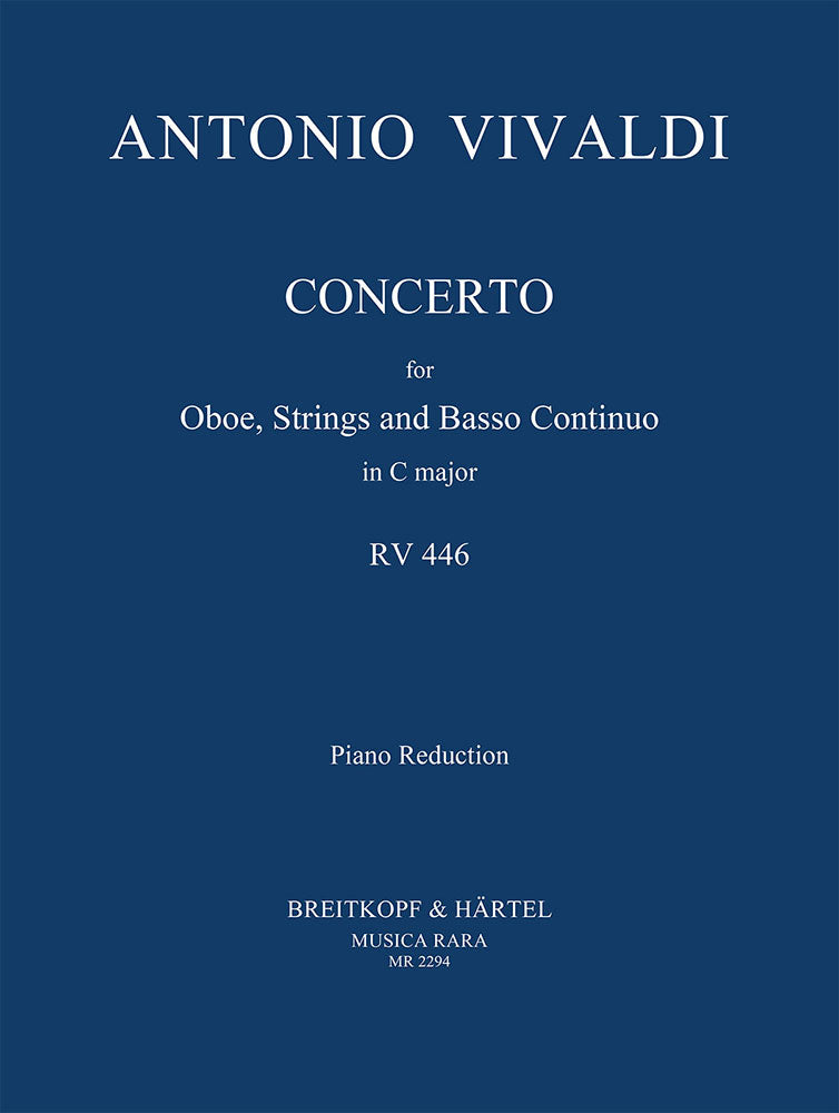 Concerto in C major RV 446（ピアノ・リダクション）