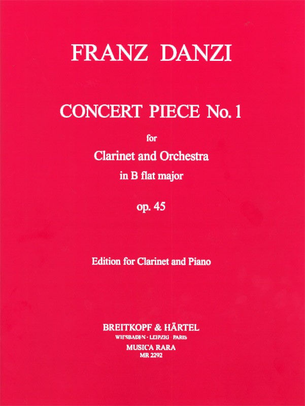 Concert piece No. 1 in Bb major Op. 45（ピアノ・リダクション）
