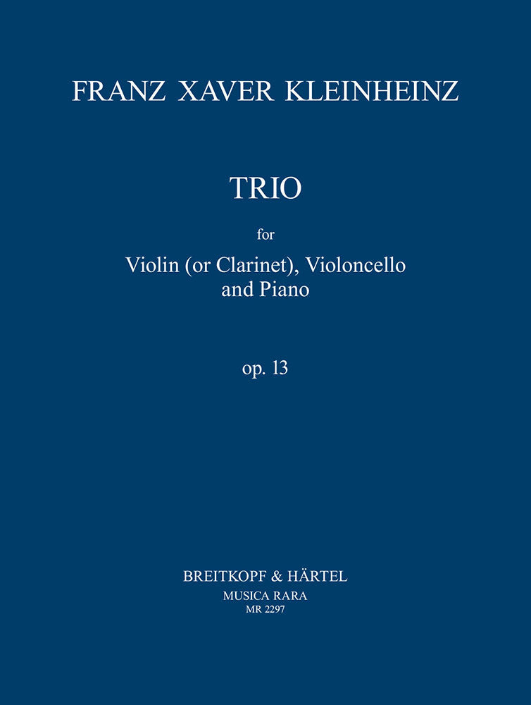 Trio in E flat major Op. 13