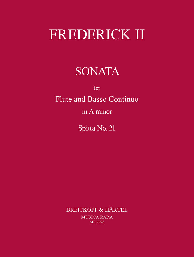 Sonata in A Minor Spitta Nr. 21