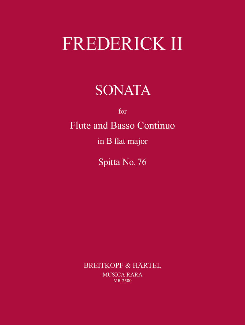 Sonata in Bb Major Spitta No. 76