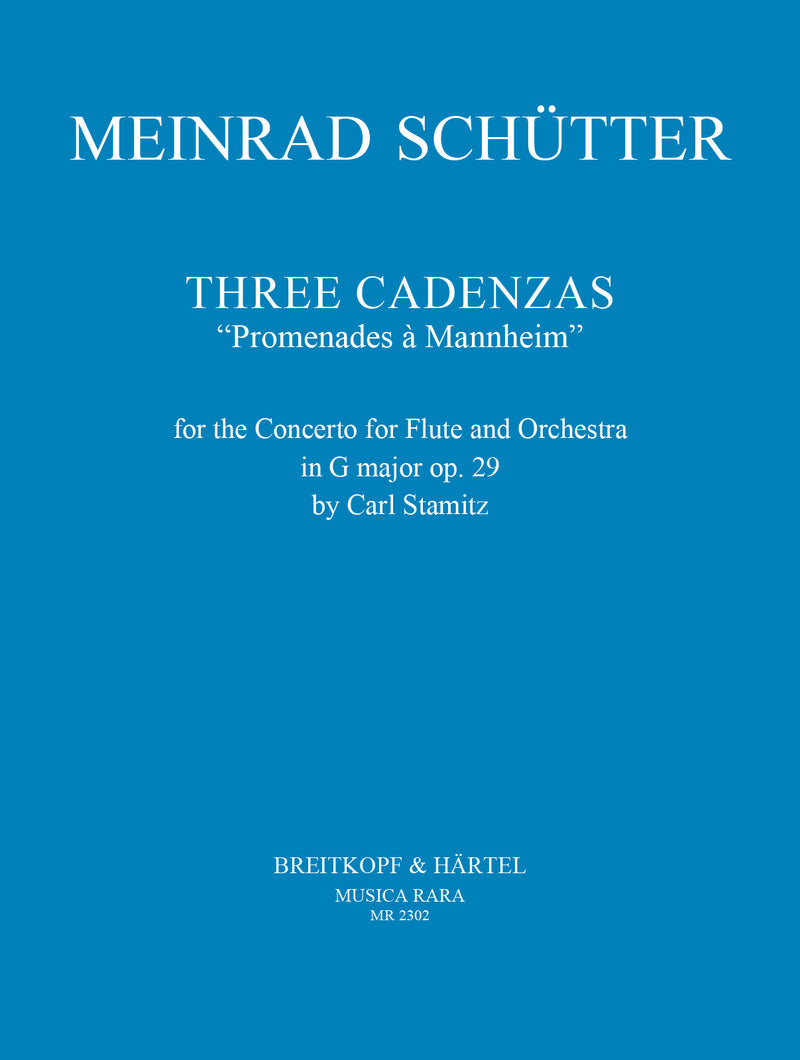 3 Cadenzas "Promenades à Mannheim"to the Flute Concerto in G major Op. 29 by Carl Stamitz