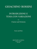 Introduzione e Tema con Variazioni in Bb major [score and parts]