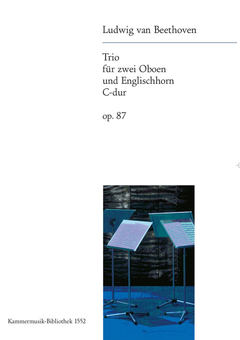 Trio in C major Op. 87（２本のオーボエとイングリッシュ・ホルン版）