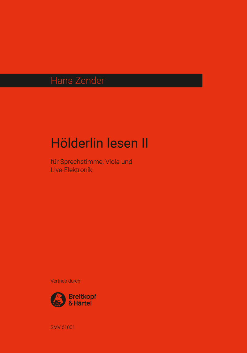 Hölderlin Lesen II