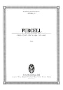 Ode on St. Cecilia's Day 1692 Z 328 [viola part]