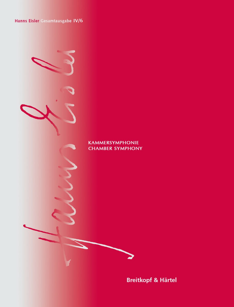 Hanns Eisler Complete Edition (HEGA), Series IV (Instrumental Music), vol. 6