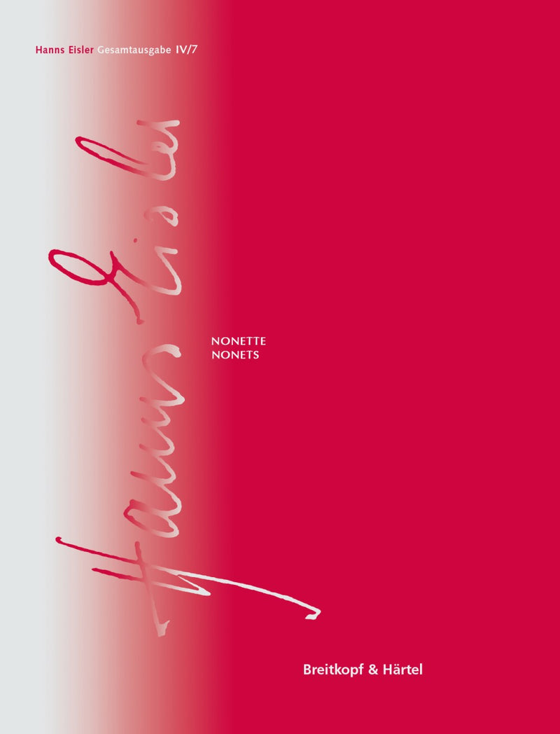 Hanns Eisler Complete Edition (HEGA), Series IV (Instrumental Music), vol. 7