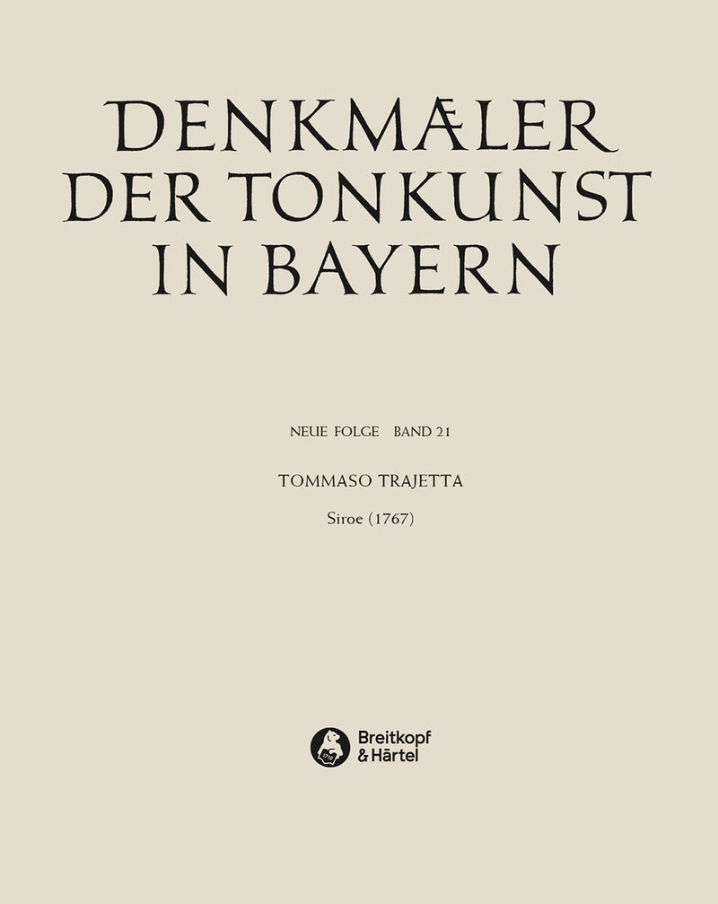 Denkmäler der Tonkunst in Bayern (Neue Folge), vol. 21