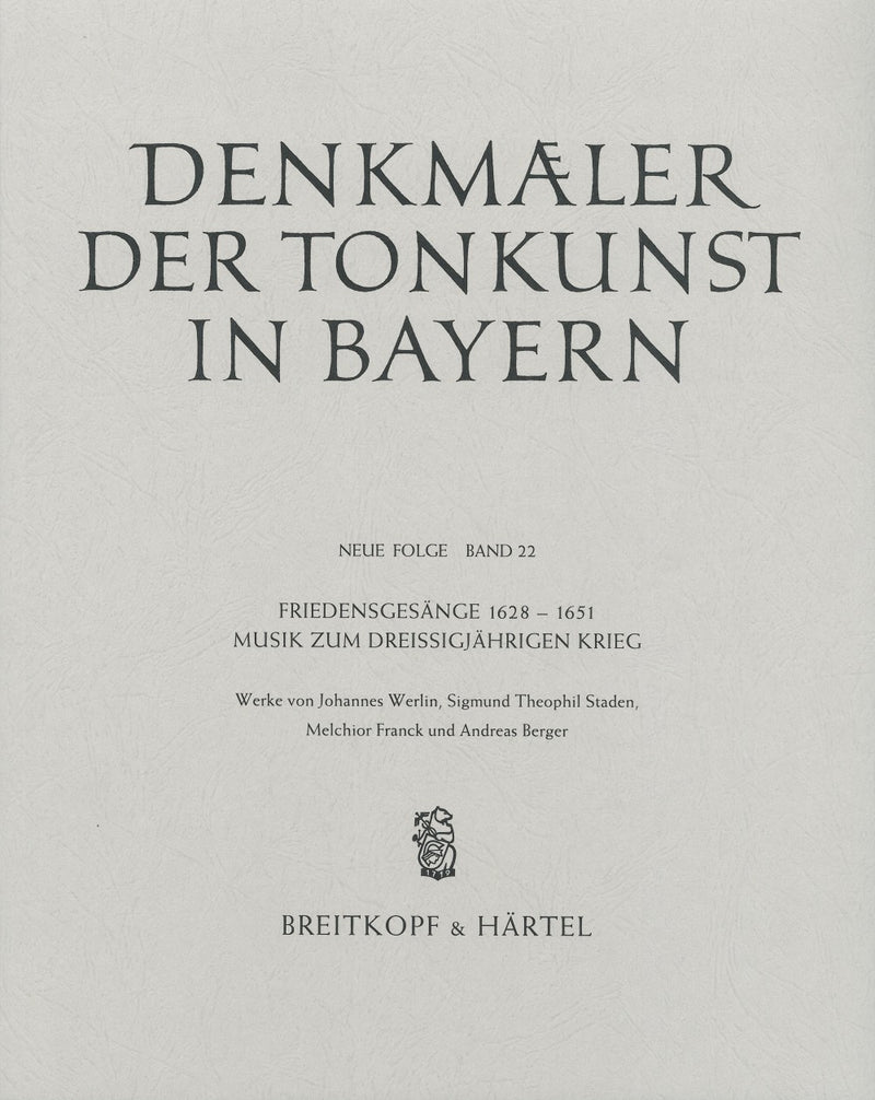 Denkmäler der Tonkunst in Bayern (Neue Folge), vol. 22