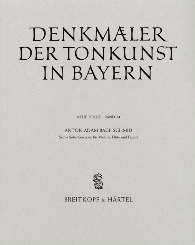 Denkmäler der Tonkunst in Bayern (Neue Folge), vol. 24