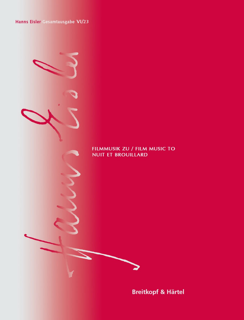 Hanns Eisler Complete Edition (HEGA), Serie VI (Filmmusik), vol. 23