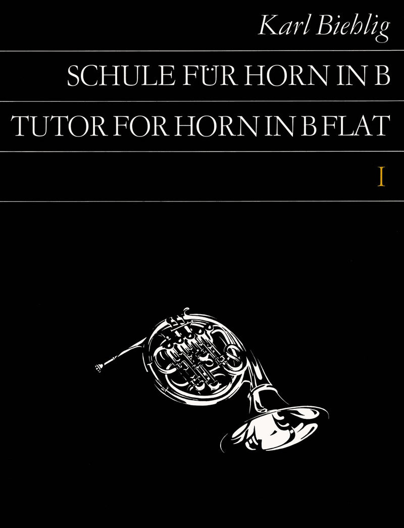 Schule für Horn in B, Band 1