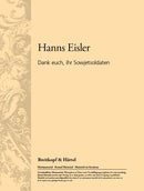 Dank euch, ihr Sowjetsoldaten