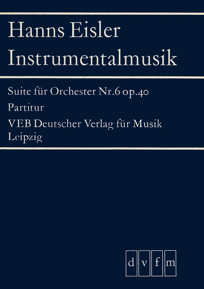 Suite für Orchester Nr. 6 op. 40