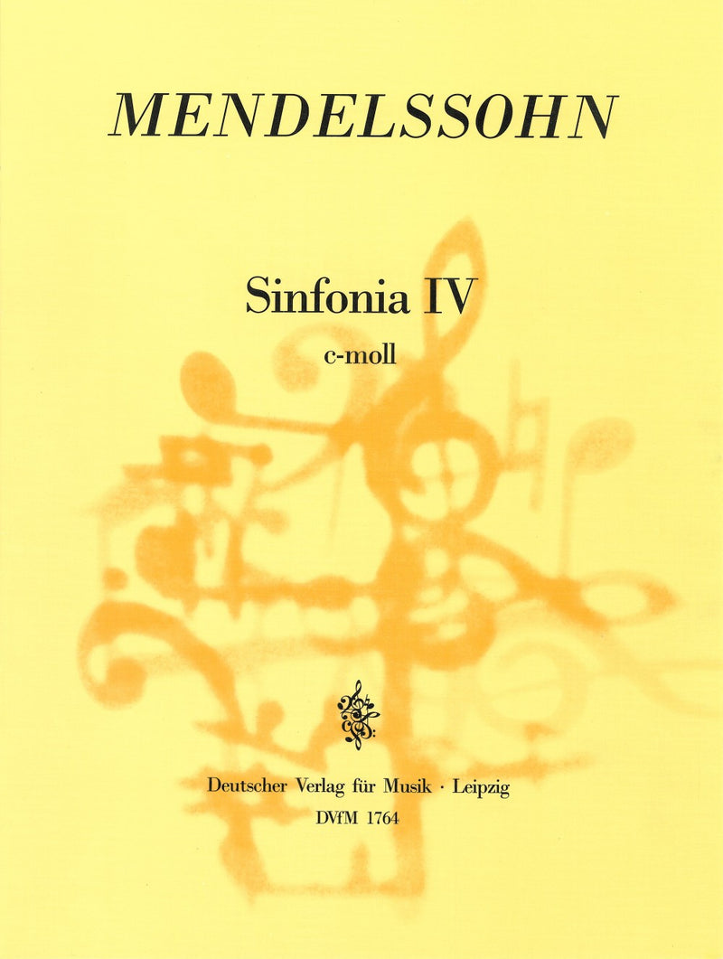 Sinfonia IV in C minor MWV N 4 [full score]