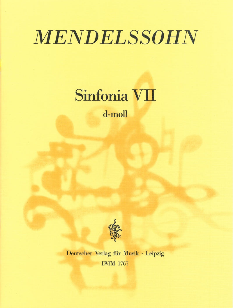 Sinfonia VII in D minor MWV N 7 [full score]