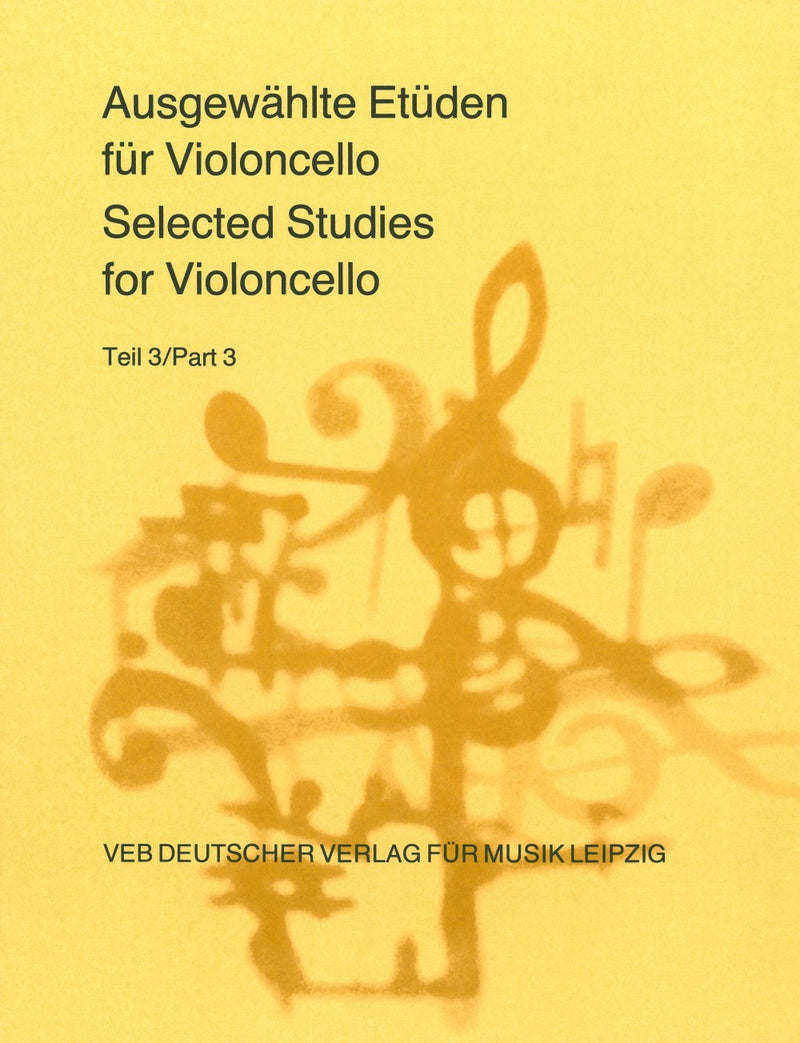 Selected Studies (cello), vol. 3