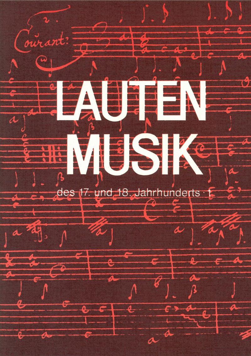 Lute Music from 17th and 18th Century, vol. 1
