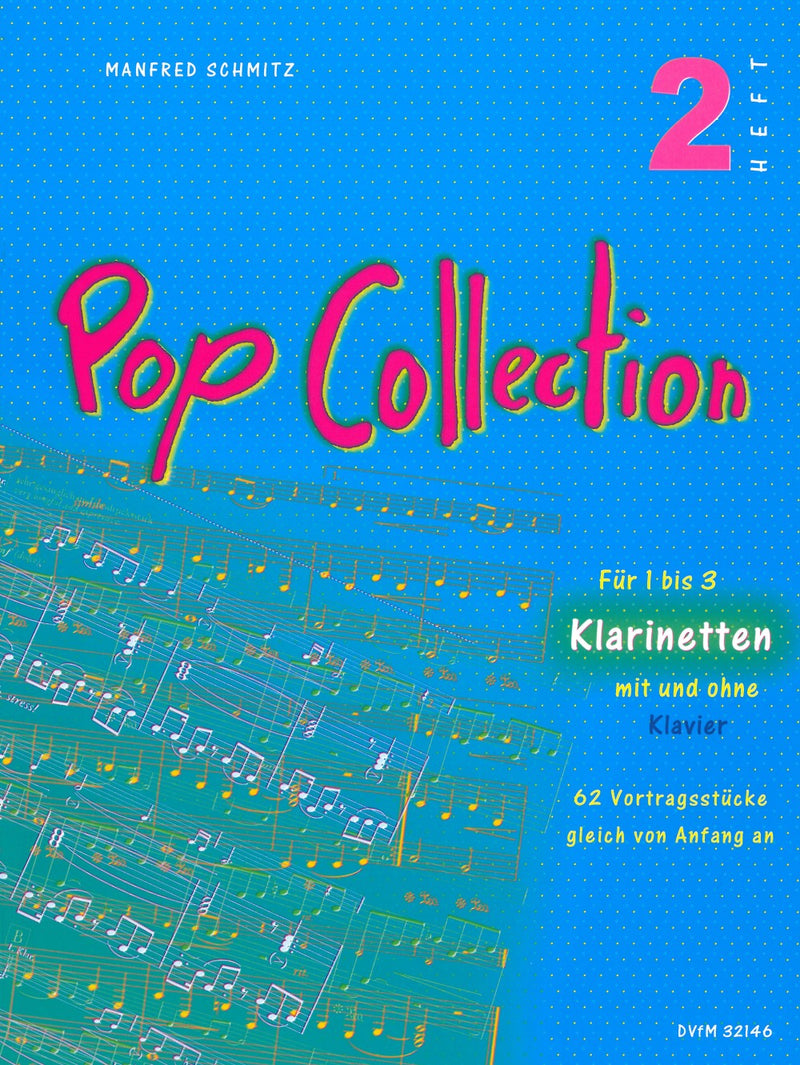 Pop Collection - 62 Performance Pieces for clarinet(s), Book 2