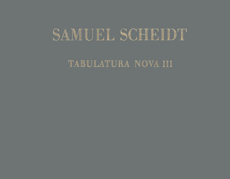 Complete works of Samuel Scheidt, vol. 7