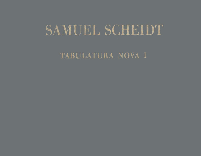Complete works of Samuel Scheidt, vol. 6, part 1