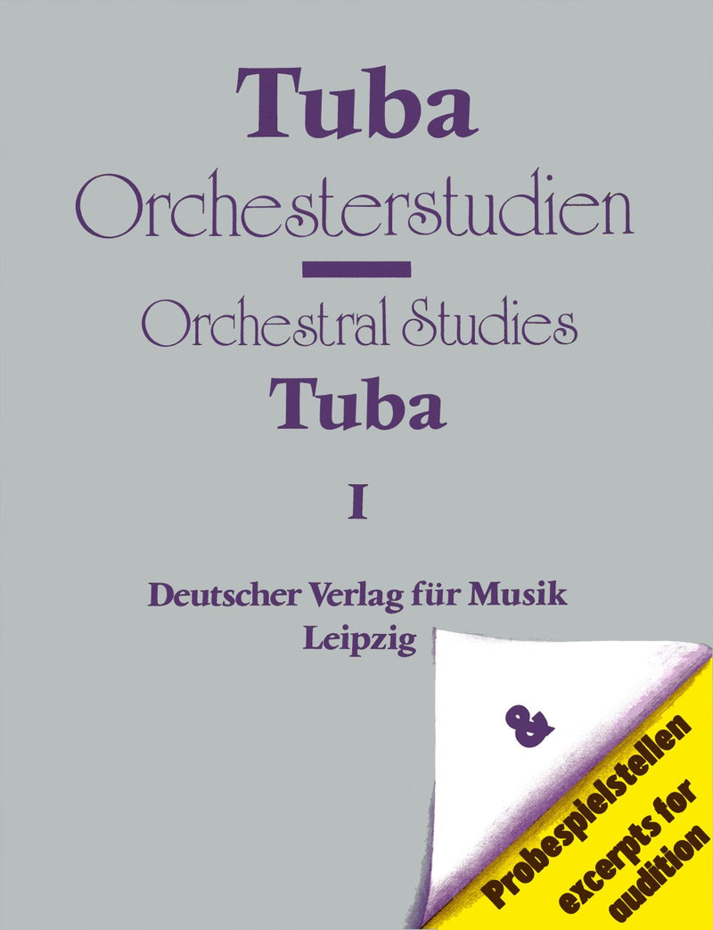 Orchestra Studies for Tuba, vol. 1