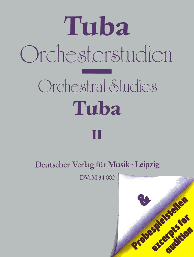Orchestra Studies for Tuba, vol. 2