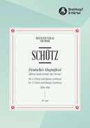 Der Schwanengesang, Des Koenigs und Propheten Davids 119, Psalm, Deutsches Magnificat SWV 494