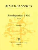 String Quartet in A minor MWV R 22 Op. 13
