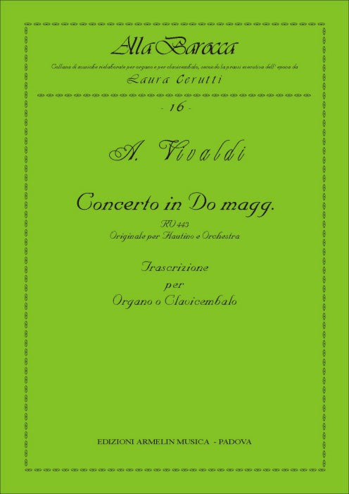Concerto in do magg. per flautino RV 443