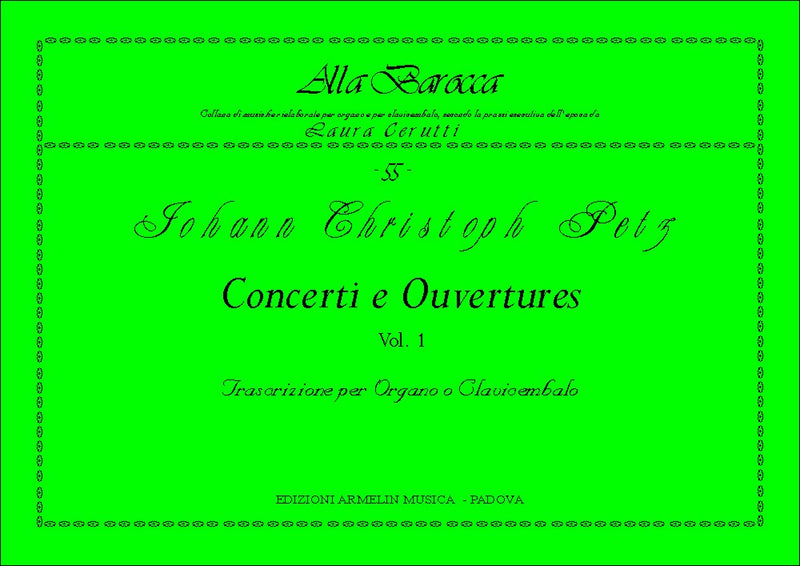 Concerti e Ouvertures, vol. 1