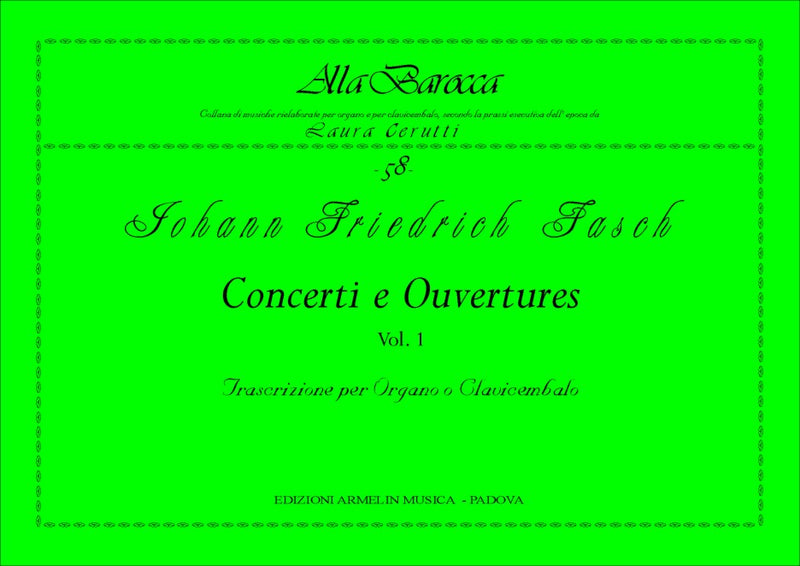 Concerti e Ouvertures, vol. 1