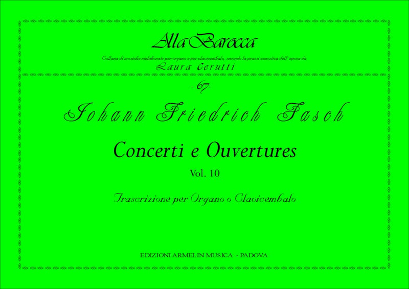 Concerti e Ouvertures, vol. 10