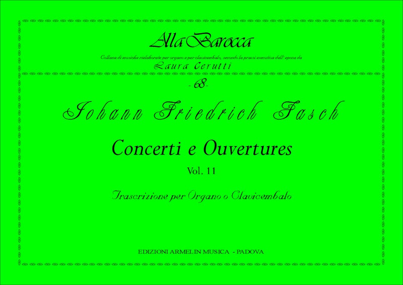 Concerti e Ouvertures, vol. 11