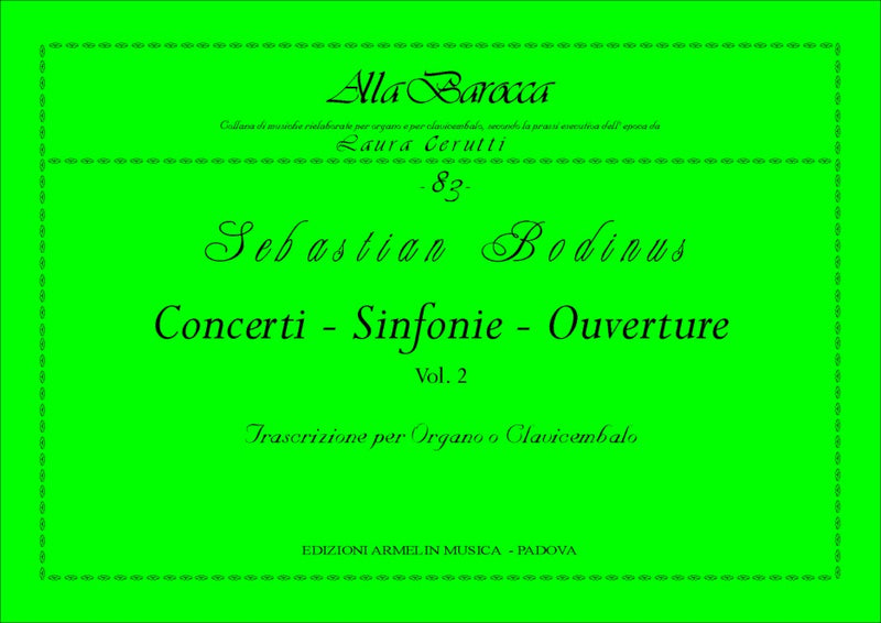Concerti Sinfonie Ouvertures, vol. 2