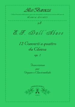 12 Concerti a 4 da chiesa, op. 2