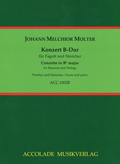 Konzert B-Dur (Score and parts)