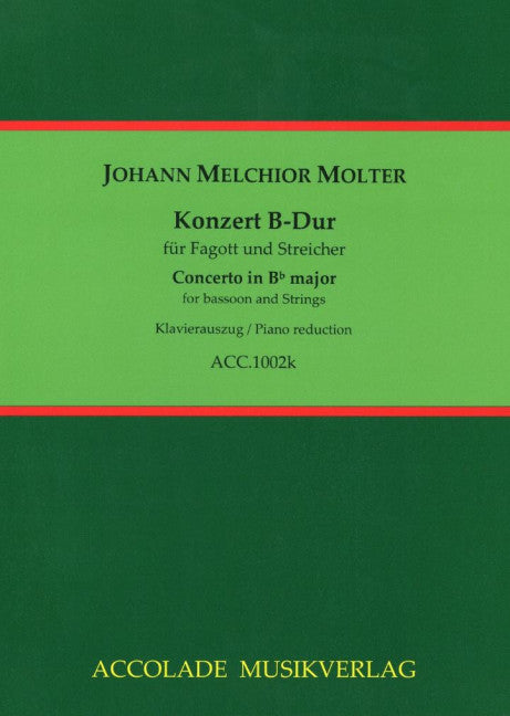 Konzert B-Dur (Piano reduction)