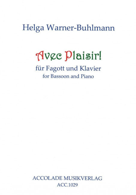 Avec Plaisir! (bassoon and piano)