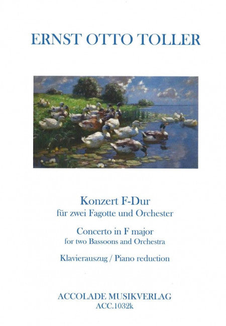 Konzert F-Dur (Piano reduction with solo parts)