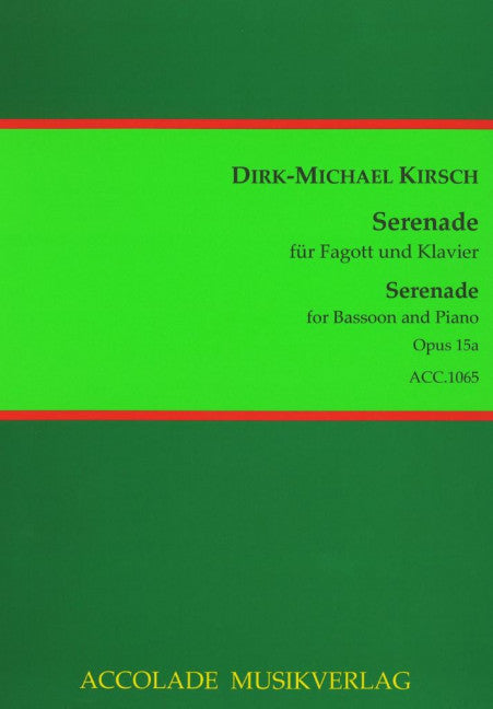 Serenade op. 15a (bassoon and piano)