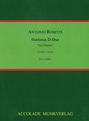 Sinfonie D-Dur "La Chasse" (Score)