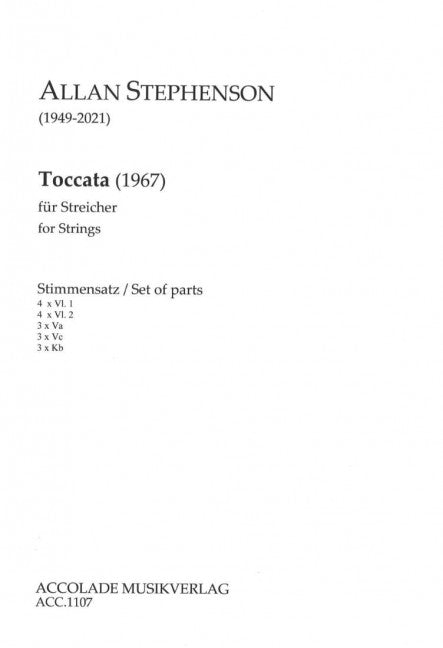 Toccata (Set of parts)