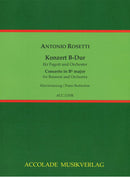 Konzert B-Dur Murray-Verzeichnis C72 (Piano reduction with solo part)
