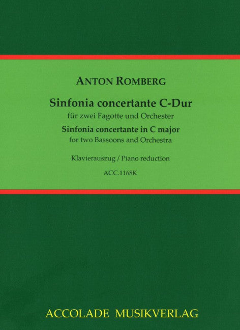Sinfonia concertante C-Dur (Piano reduction with solo parts)