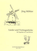Lieder und Vortragsstücke (für Fagottino in F und Klavier)